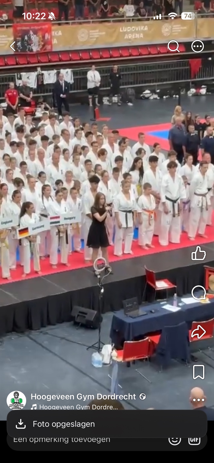 Openingsceremonie van de IBK World Cup