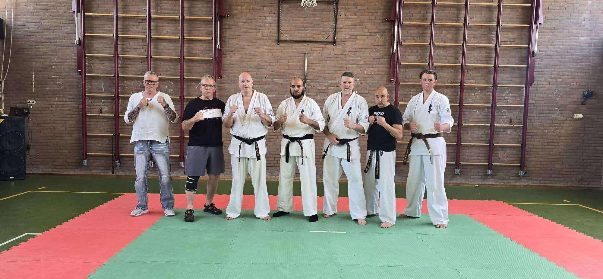 Trainers en begeleiders van het Hoogeveen Gym Seminar 2026