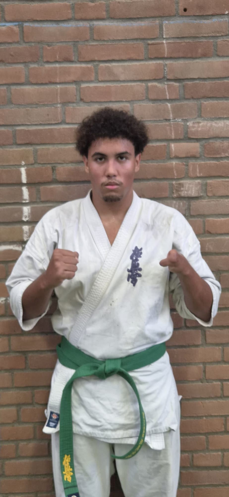 Portret van een vechter van Hoogeveen Gym voor het ONK Maarheeze (4 van 9)